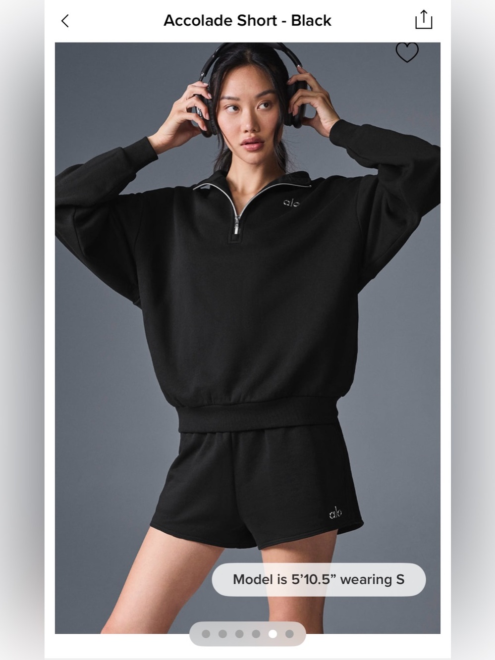 ALO Accolade Sweatshorts